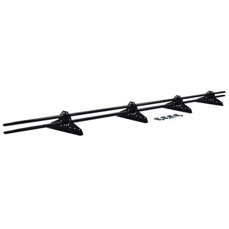 Снегозадержатель трубчатый овальный Grand Line 3 м черный RAL 9005