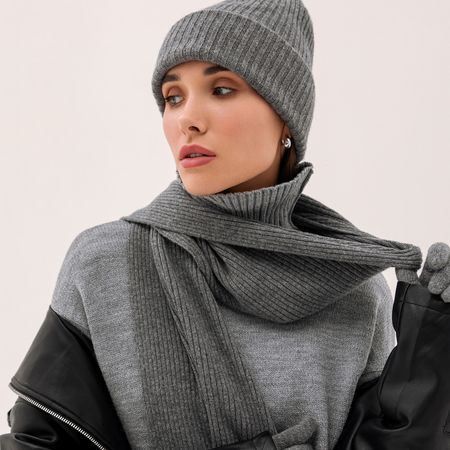 Шарф Mont blanc, серый