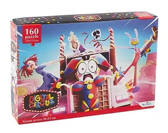 Пазл 160 элементов Удивительный цифровой цирк 