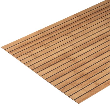 Реечная панель МДФ коричневая 2440x1220x6 мм Стильный Дом 2,98 кв.м (v92728)