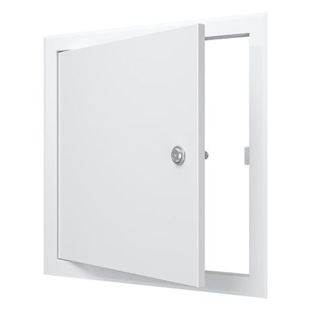 Люк ревизионный Era стальной 400х400 мм врезной с замком