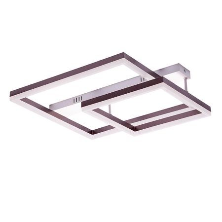 Светильник светодиодный накладной Ritter Eclipse 2700-6400К 88 Вт 30 кв.м коричневый IP20 с пультом (52088 1)