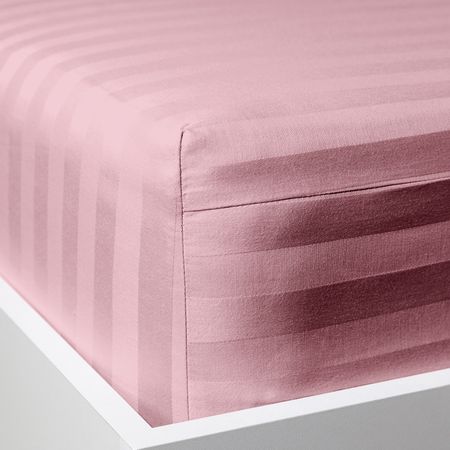 Простыня на резинке Нежно-розовый/Soft pink необработанный розовый кварц aiercrystal