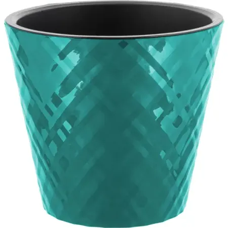 Горшок цветочный Ingreen Manhattan ø19 см h25.3 см v3.3 л пластик тропический лес очная ваза из искусственной керамики однотонный очный горшок в скандинавском стиле корзина пластиковое украшение для гостиной