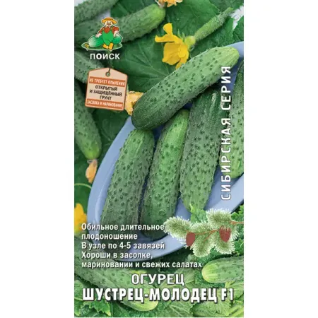 Семена Огурец «Шустрец-молодец» F1