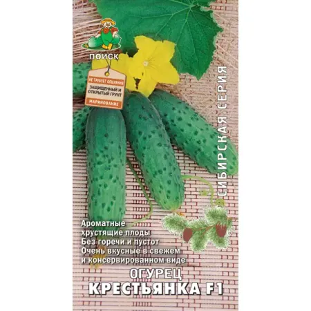 Семена Огурец «Крестьянка» F1 ирина ивановна чудаева наши дачные лекари живые витамины овощные и дикорастущие растения