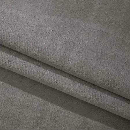 Ткань 1 м/п бархат 150 см цвет серый