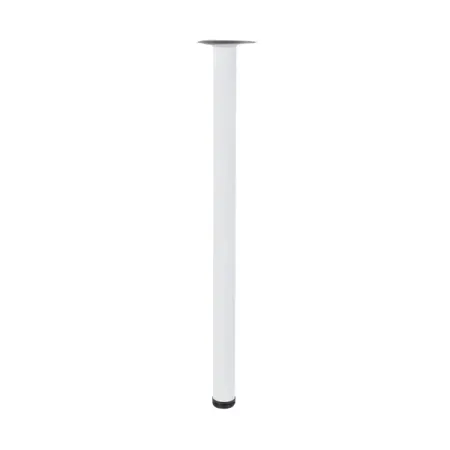 Ножка для мебели круглая ⌀50 мм 71 см металл белая винты с тонкой резьбой m3 m4 m5 m6 m8 черные углеродистая