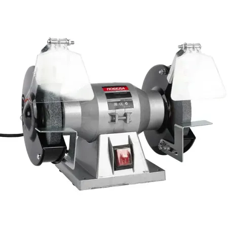 Станок точильный Победа СТ125/250, 250 Вт электрический ручной строгальный станок patuopro 18в