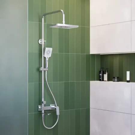 Душевая система Osgard Endi со смесителем 3 режима цвет хром