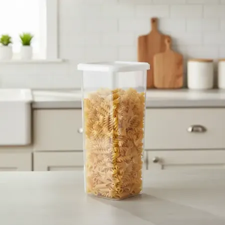 Контейнер для сыпучих продуктов KONSENSA 2.2 л полистирол цвет белый