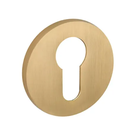 Накладка на замок Puerto Slim 50x50 мм цвет матовый золотой 2 шт. ированная накладка для фар citall подходит для opel vauxhall mokka buick encore 2012 2013 2014 2015 2016