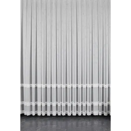 Тюль на отрез сетка Косички 1 м/п 300 см цвет экрю сетка багажника для toyota sienna xl40 2020 2024 2021 2022 2023 mk4 le растягивающаяся износостойкая удобная фиксированная сетка автомобильные аксессуары