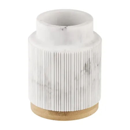 Стакан для зубных щёток Verran Mist полирезин цвет белый