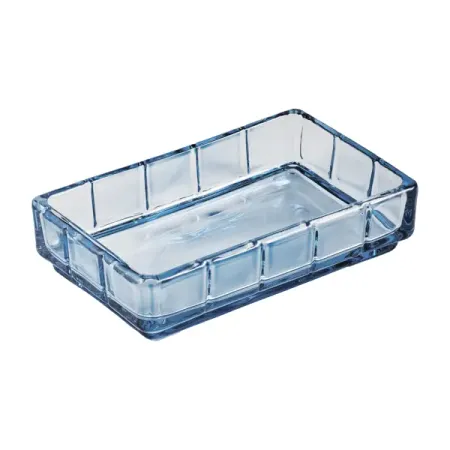 Мыльница Verran Norwa стекло цвет голубой