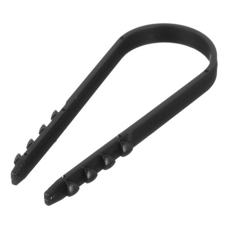 Дюбель-хомут для круглого кабеля Navigator 19-25 мм черный (50 шт.) (142101) уголь для рисования натуральный московская палитра ивовый диаметр 3 4 мм 120 мм круглого сечения 7 шт гамма