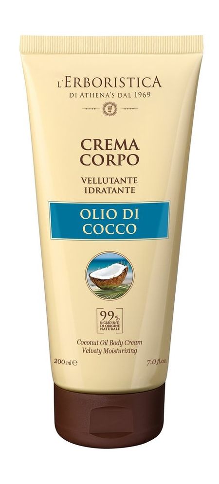 L'Erboristica Coconut Oil Body Cream