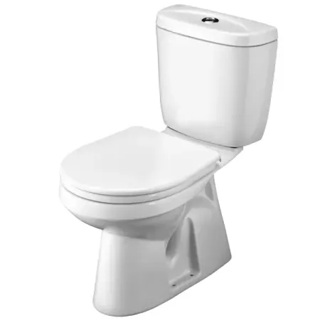 Унитаз-компакт Santek Форт вертикальный выпуск одинарный слив