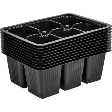 Мини-кассета 170 мл 6 ячеек 10 шт. искусственные мини тыквы attentioncol 15 штук