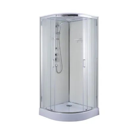 Душевая кабина с крышей KONSENSA Борнео низкий поддон 90x90 см кабина душевая omega 90x90x215см г м низкий поддон 1 4 круга
