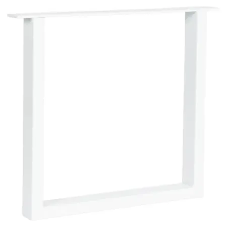 Подстолье для журнального столика 40 см сталь окрашенная цвет белый матовый