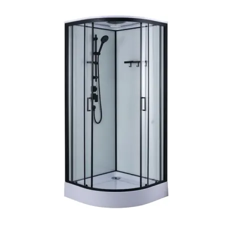 Душевая кабина с крышей KONSENSA Бруклин низкий поддон 90x90 см кабина душевая omega 90x90x215см г м низкий поддон 1 4 круга