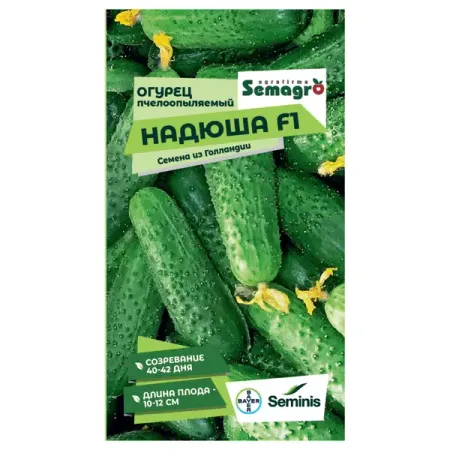 Семена овощей Seminis огурец Надюша F1