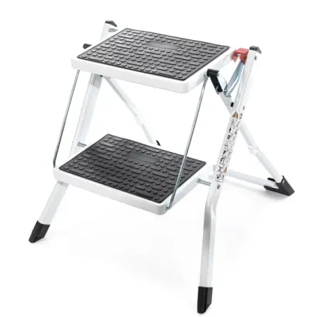 Стремянка mini стальная Zalger 2 ступени, максимальная нагрузка 150 кг