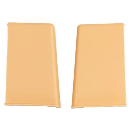 Накладка декор 39x26x67 мм пластик цвет бежевый 2 шт накладка на зеркало заднего вида из абс пластика для haval dargo 2021 2022 2023