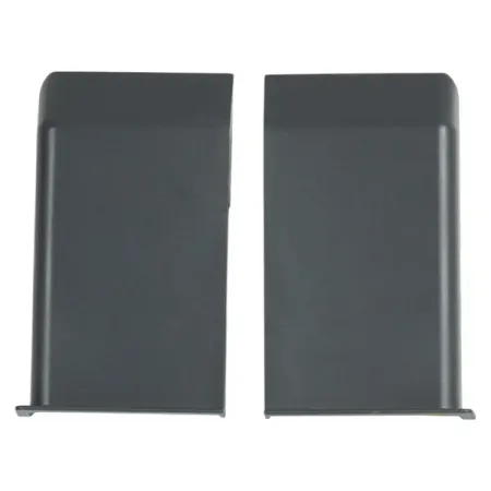 Крышка 43x13x72 мм пластик цвет графит 2 шт. крышка зеркала заднего вида из углеродного волокна   для bmw e46 e65 e66 e67 2001 2002 2003 2004 2005 2006 760li 730li 740li