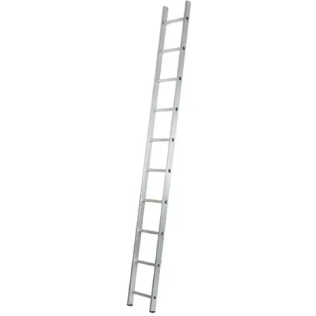 Лестница приставная односекционная алюминиевая DILWIS 10 ступеней максимальная нагрузка 150 кг