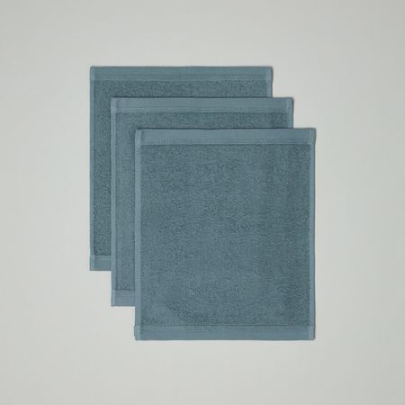 Комплект махровых салфеток Gino, синий шамиль рифатович аляутдинов ежедневник триллионера синий