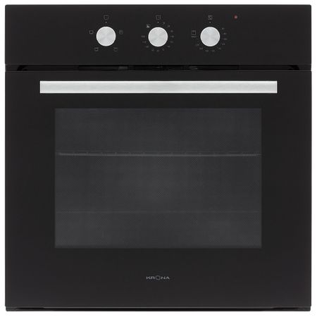 Духовой шкаф электрический встраиваемый Krona Essenza 60 BL G2 594 мм черный