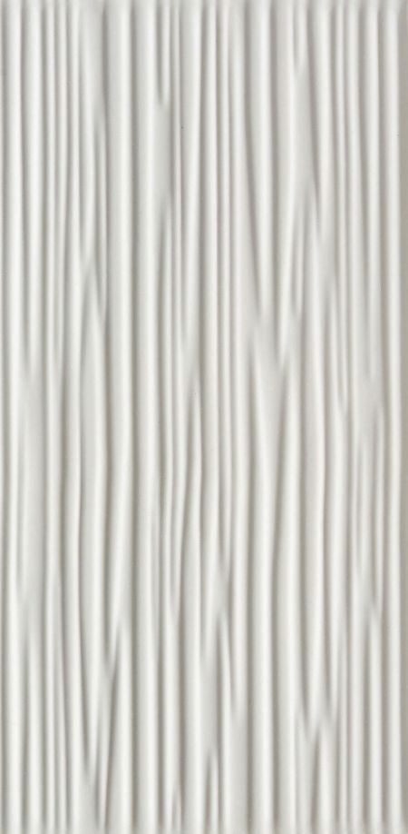 Плитка облицовочная Lavelly Skandi Waves белая рельеф 400х200х8 мм (15 шт.=1,2 кв.м)