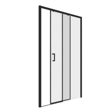 Душевая дверь RGW PA 017B стекло прозрачное 160х195 см профиль черный 6 мм раздвижная (350801716-14)