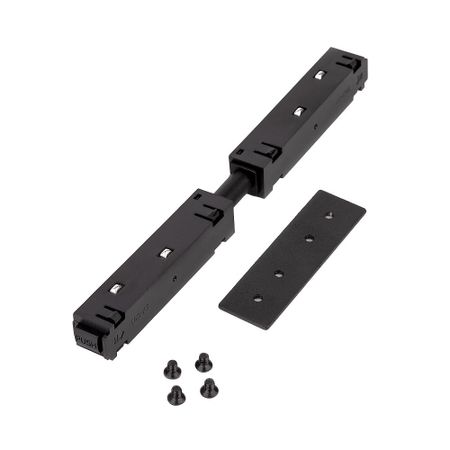 Коннектор для магнитного шинопровода прямой Elektrostandard Slim Magnetic черный (a057211) коннектор для магнитного шинопро  l образный elektrostandard slim magnetic a062151