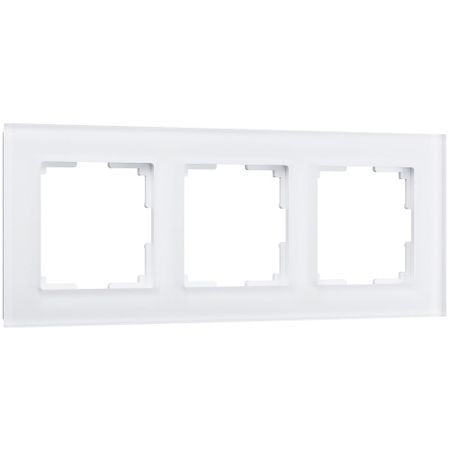 Рамка Werkel Favorit трехместная белая матовая (a051286)