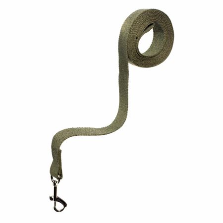 Ошейники, шлейки Yami Yami амуниция Лёгкий брезентовый поводок с карабином (№3)