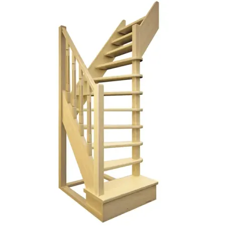 Лестница поворотная 90° ЛЕС-91 универсальная