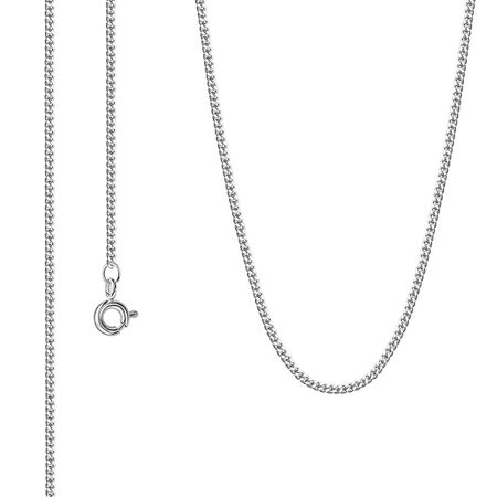 Серебряная цепочка Панцирь с алмазной гранью