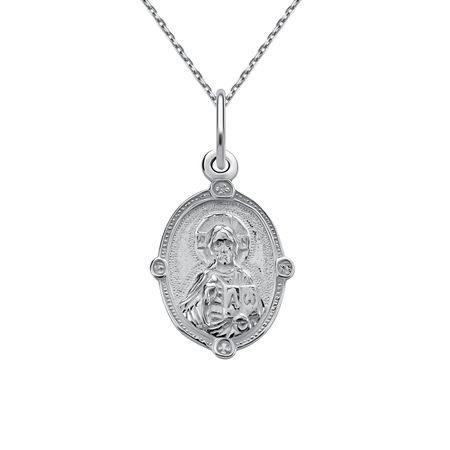 Серебряная подвеска Икона