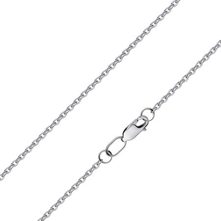 Серебряный полновесный браслет Якорь с черным родированием