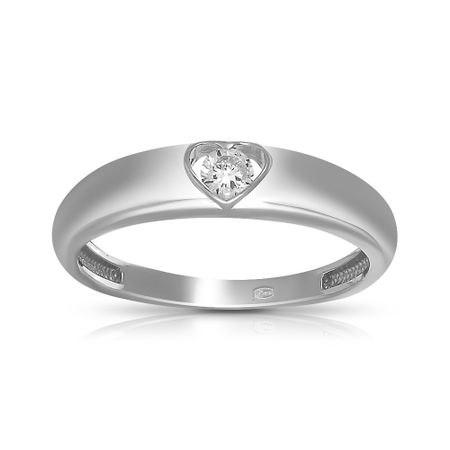 Кольцо TALANT из серебра с фианитом