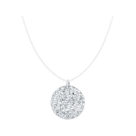 Серебряное колье с родированием