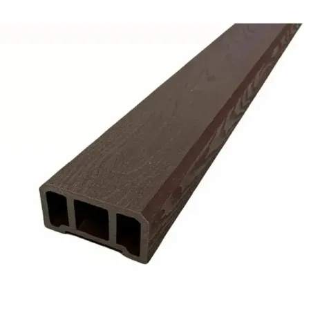 Перила прямоугольные ДПК 45x92x3000 мм венге прямоугольные пустые металлические контейнеры