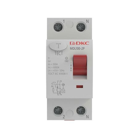 УЗО DKC Yon Max MDL100 63А 1P+N тип AC 100 мА 10 кА 10 кА (MDL100-2P3-63-AC) автомобильная камера заднего вида для renault kadjar 2015 2016 2017 2018 2019 2020 oem монитор без повреждения автомобильной проводки