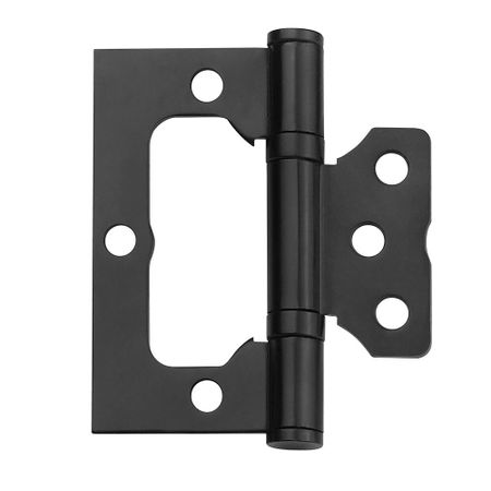 Петля бабочка универсальная неразъемная 75х63 мм черная