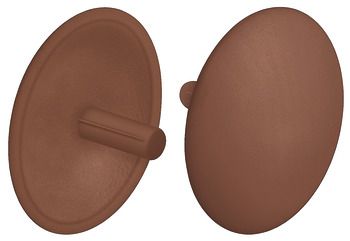 Hafele Заглушка коричневый 12x3 мм, упаковка - 100 штук,  045.01.106