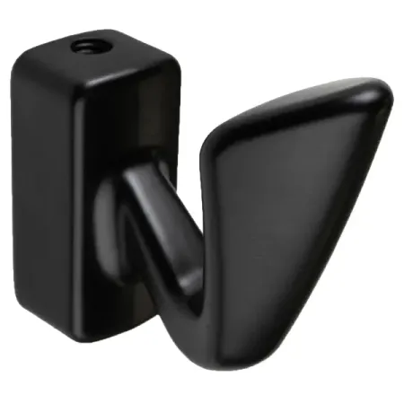 Крючок Г-образный Event 20x46 мм сталь цвет черный