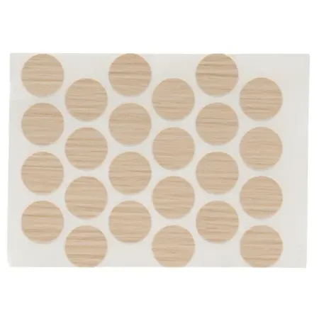 Заглушка самоклеящаяся Н1250 ST36 ø20 мм цвет ясень 24 шт. совершенно новый оригинальный автомобильный разъем 6098 4670 пластиковая заглушка детали корпуса